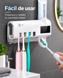 Esterilizador UV para Cepillos + Dispensador Automático
