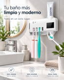 Esterilizador UV para Cepillos + Dispensador Automático